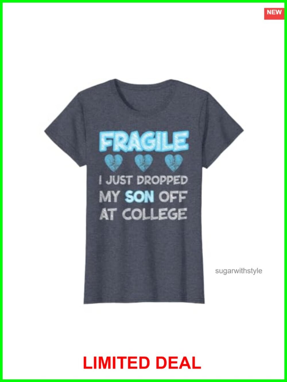 Women's Novelty College Drop Off T-Shirt